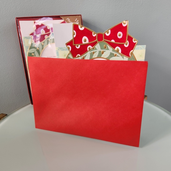 C.R.Gibson Markings Holiday Photo Cards 2 boxes of 16. Discontinued Style. - Picture 5 of 5